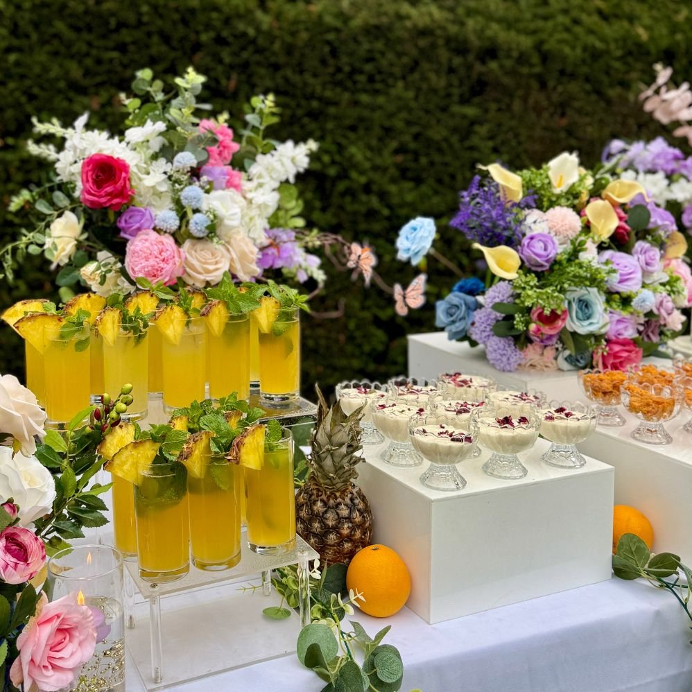 wedding food display